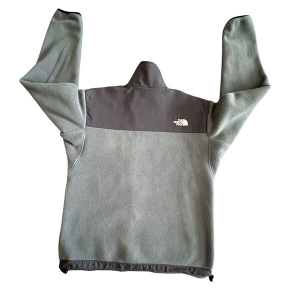 The North Face Men's Small Polartec Denali Fleece Jacket Gray Full Zip Outdoor - Picture 8 of 10